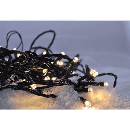 Solight LED vánoční řetěz,  500 LED,  50m,  přívod 5m,  IP44,  teplá bílá0 