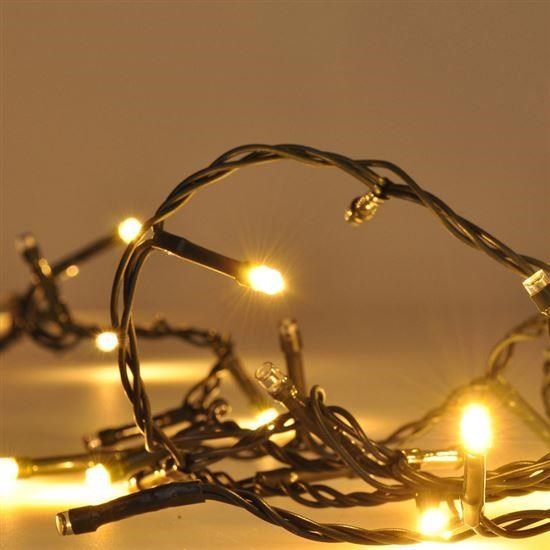 Solight LED WIFI smart venkovní vánoční řetěz,  240 LED,  12m,  přívod 5m,  teplá bílá + vícebarevný5 