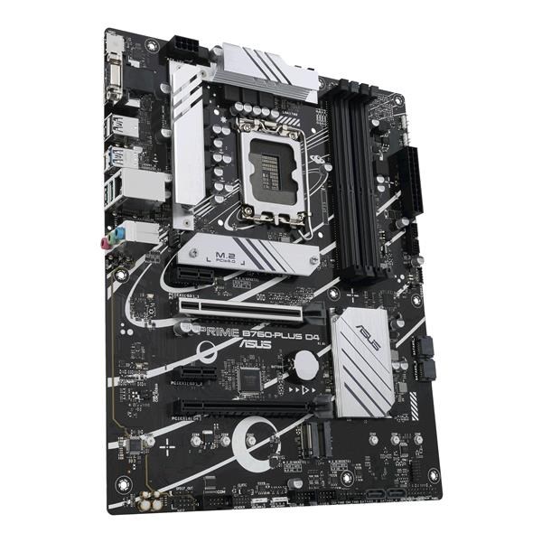 ASUS MB Sc LGA1700 PRIME B760-PLUS D4,  Intel B760,  4xDDR4,  1xDP,  1xHDMI,  1xVGA2 