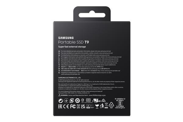 Samsung Externí SSD disk T9 - 4 TB  - černý5 