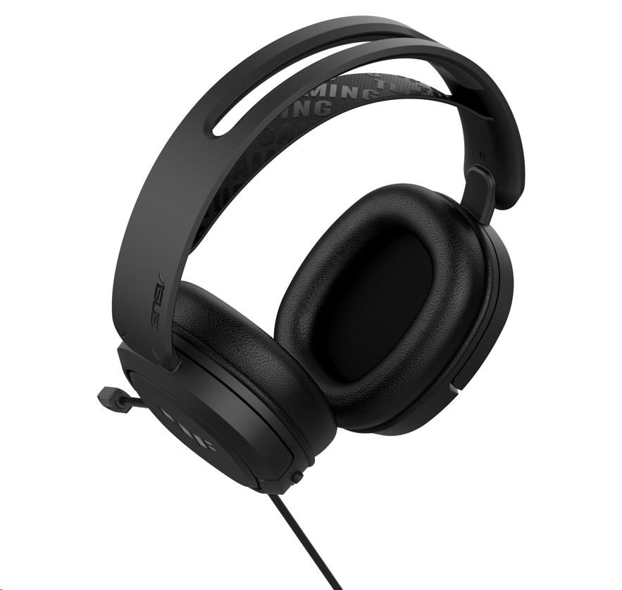 ASUS sluchátka TUF Gaming H1,  Gaming Headset,  černá4 