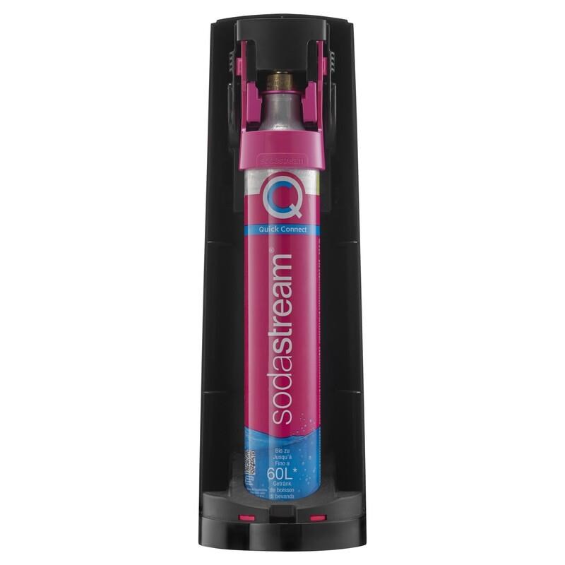 SodaStream Terra Black výrobník sody,  mechanický,  1l láhev SodaStream Fuse,  bombička s CO2,  černý5 