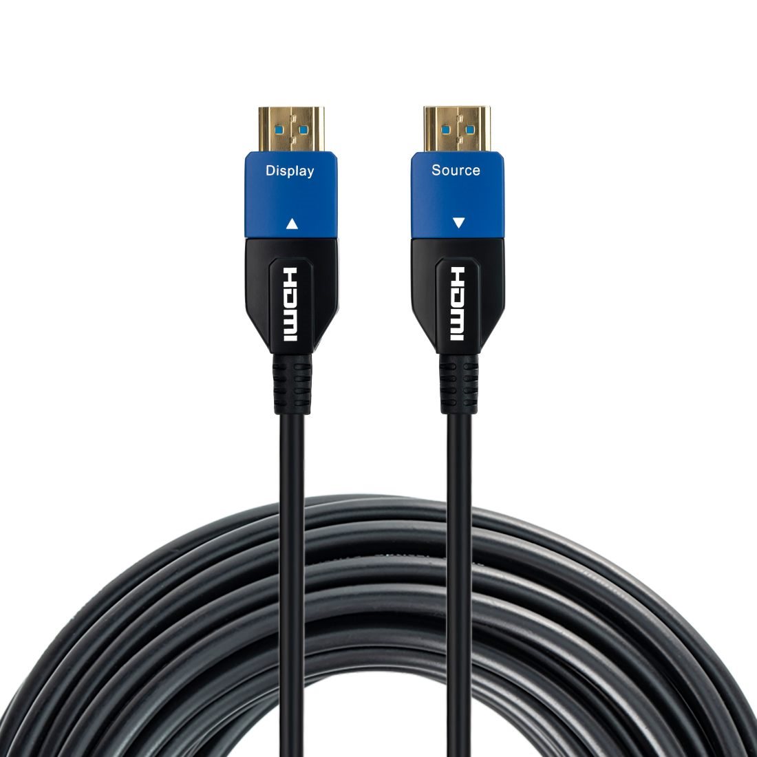 PREMIUMCORD Ultra High Speed HDMI 2.1 optický kabel 8K@60Hz 4K@120Hz 7m zlacený1 
