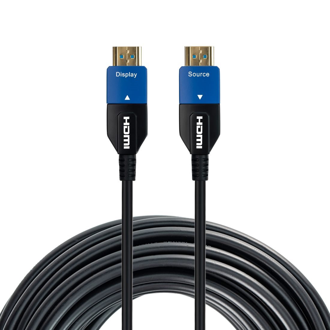 PREMIUMCORD Ultra High Speed HDMI 2.1 optický kabel 8K@60Hz 4K@120Hz 20m zlacený1 