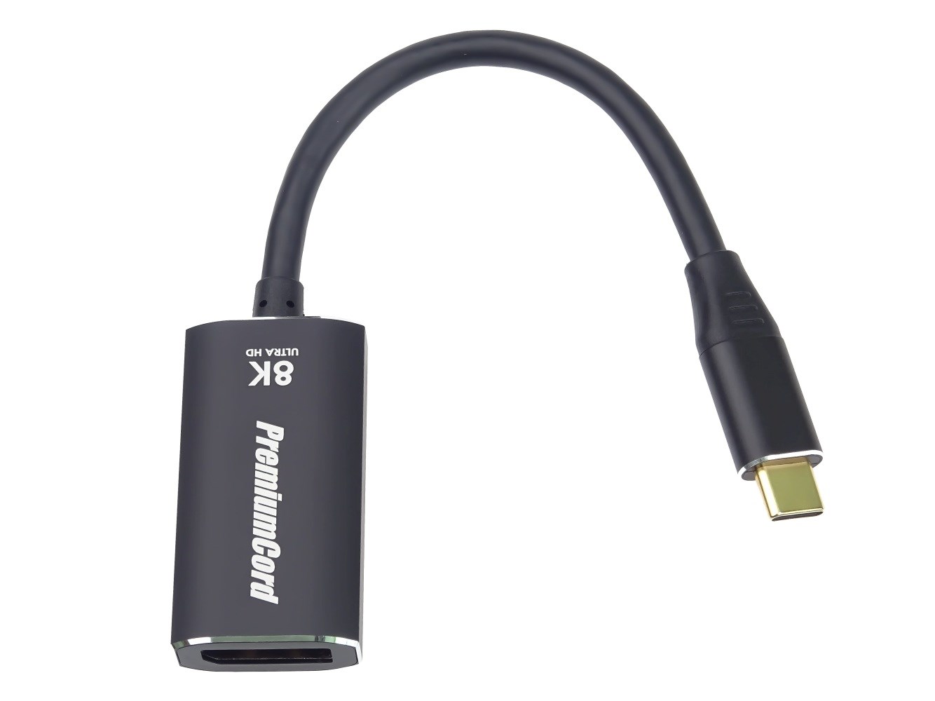 PREMIUMCORD Adaptér USB-C na DisplayPort DP1.4 8K@60Hz a 4k@120Hz0 