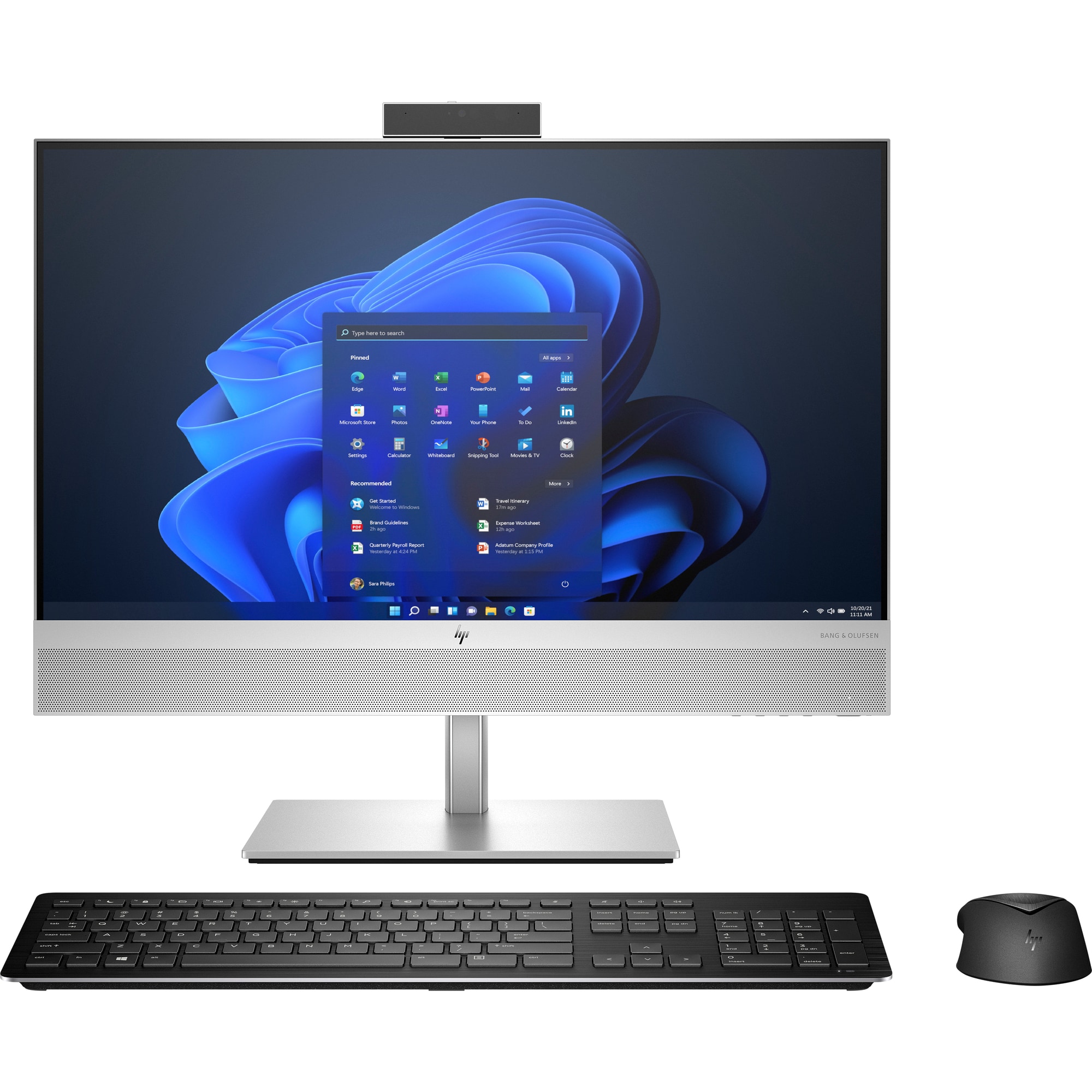 HP AiO EliteOne 840G9 23.8 NT i5-13500, 1x16GB, 512GB M.2, WiFi 6+BT, wrls kl. a myš, noMCR, noDVD,  240W pl., Win11Pro0 