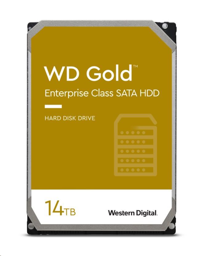 WD GOLD WD141KRYZ 14TB SATA/  6Gb/ s 512MB cache 7200 otáčok za minútu,  CMR,  Enterprise0 