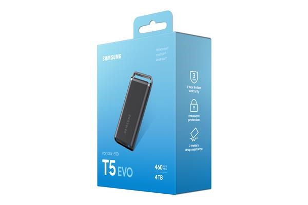 Samsung Externí SSD disk T5 EVO - 4TB - černý9 