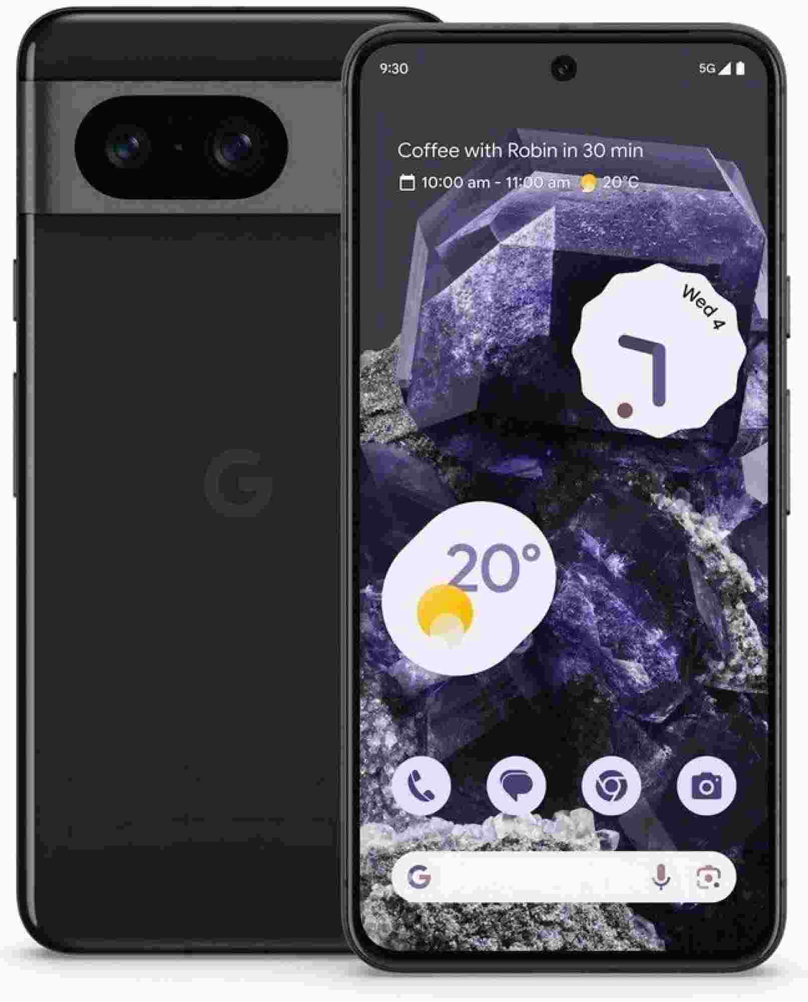 Google Pixel 8  5G,  8/ 128GB,  EU,  černá0 