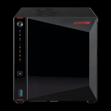 Asustor Nimbustor 4 Gen2  AS5404T 4 Bay NAS,  Quad-Core 2.0GHz CPU,  Dual 2.5GbE Ports,  4GB DDR4,  Four M.2 SSD Slots (Disk0 
