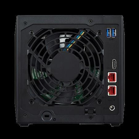 Asustor Nimbustor 4 Gen2  AS5404T 4 Bay NAS,  Quad-Core 2.0GHz CPU,  Dual 2.5GbE Ports,  4GB DDR4,  Four M.2 SSD Slots (Disk1 