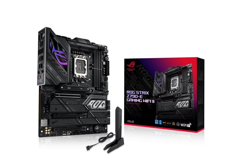 ASUS MB Sc LGA1700 ROG STRIX Z790-E GAMING WIFI II,  Intel Z790,  4xDDR5,  1xDP,  1xHDMI0 