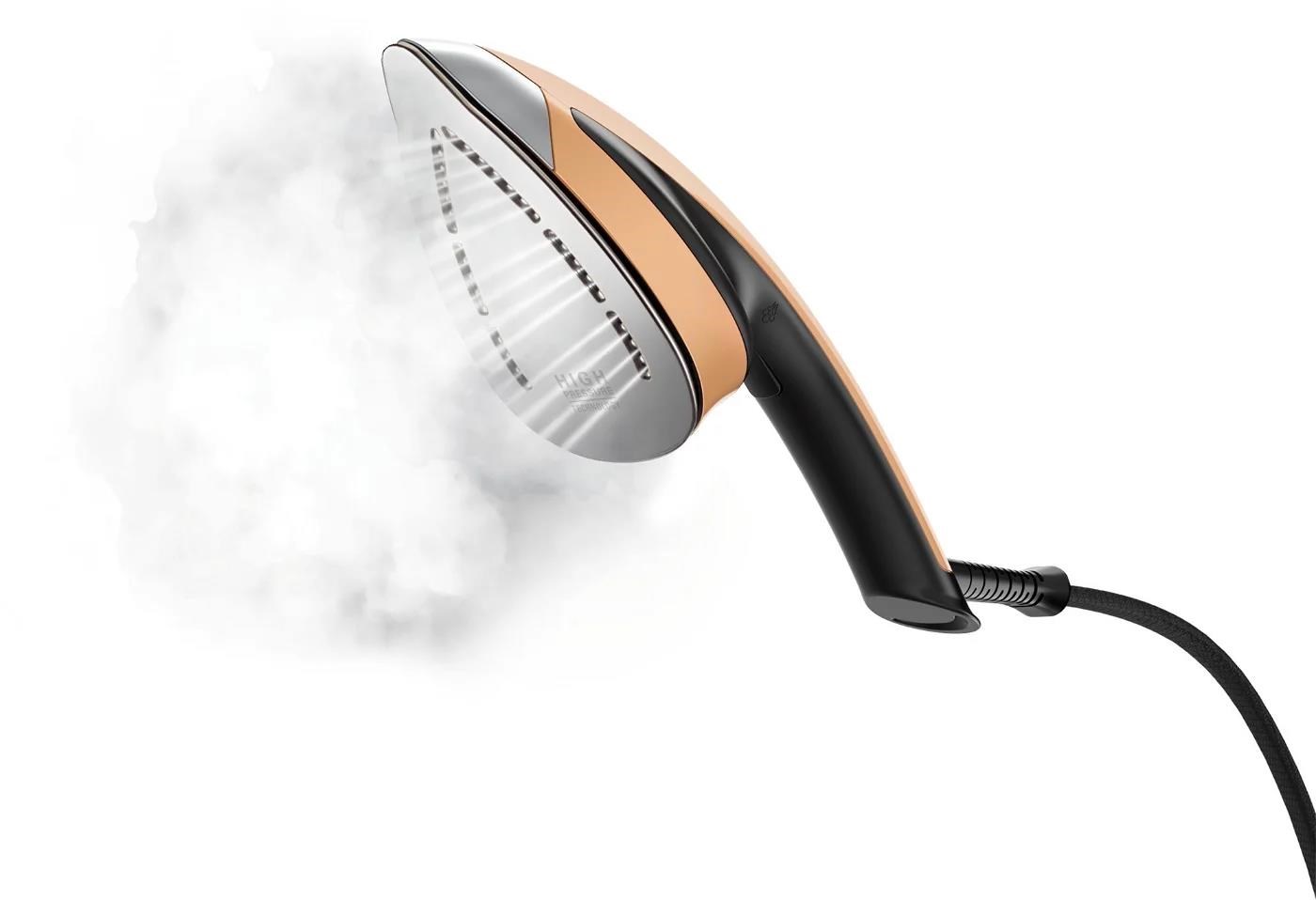Tefal QT2020E0 IXEO Power napařovač oděvů,  2170 W,  třípolohové žehlicí prkno,  automatické vypnutí,  dezinfekce0 