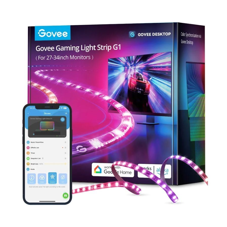 Govee  Dreamview G1 Smart LED podsvícení monitoru 27-346 