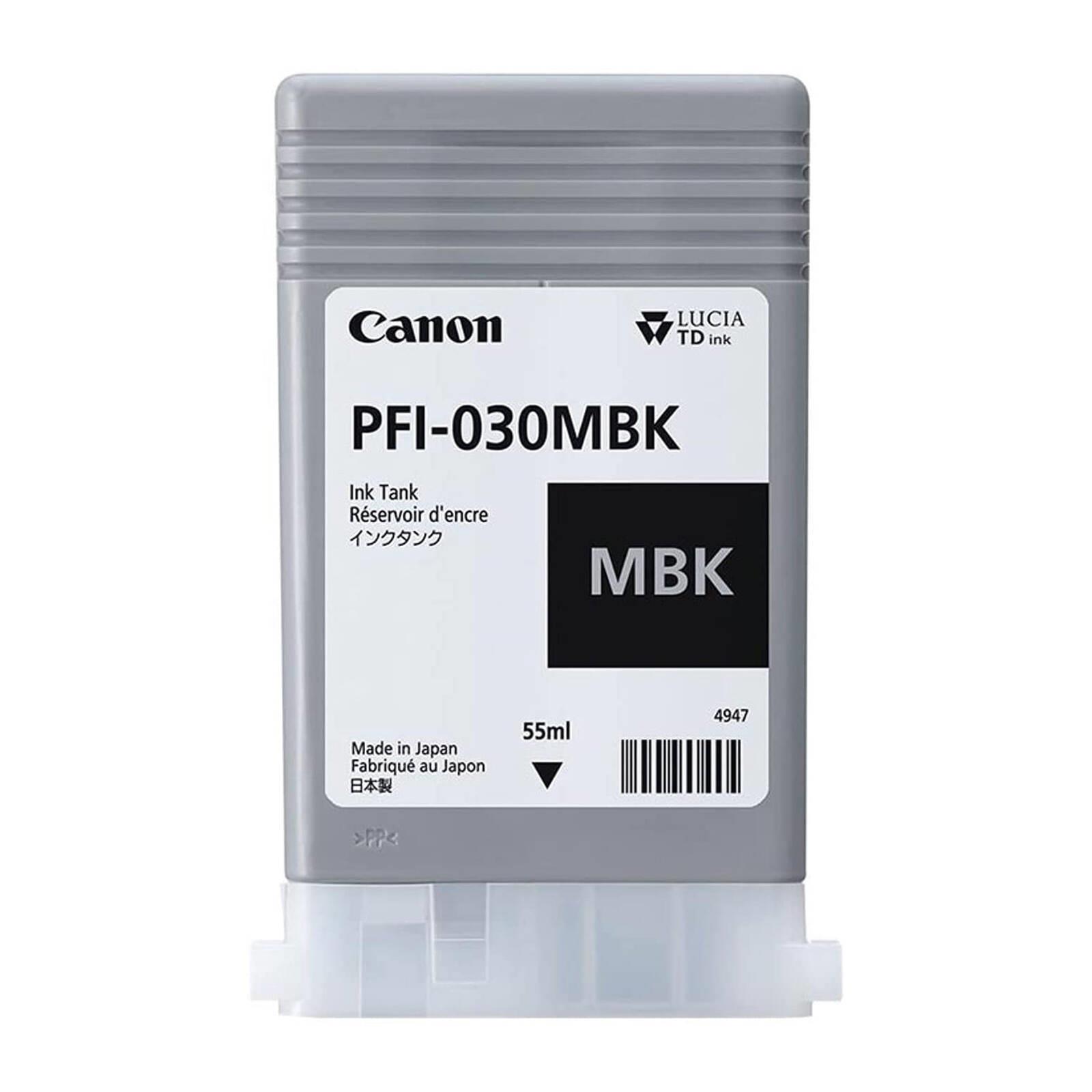 Canon CARTRIDGE PFI-030 MBK matná černá pro imagePROGRAF TM-240 a TM-3400 