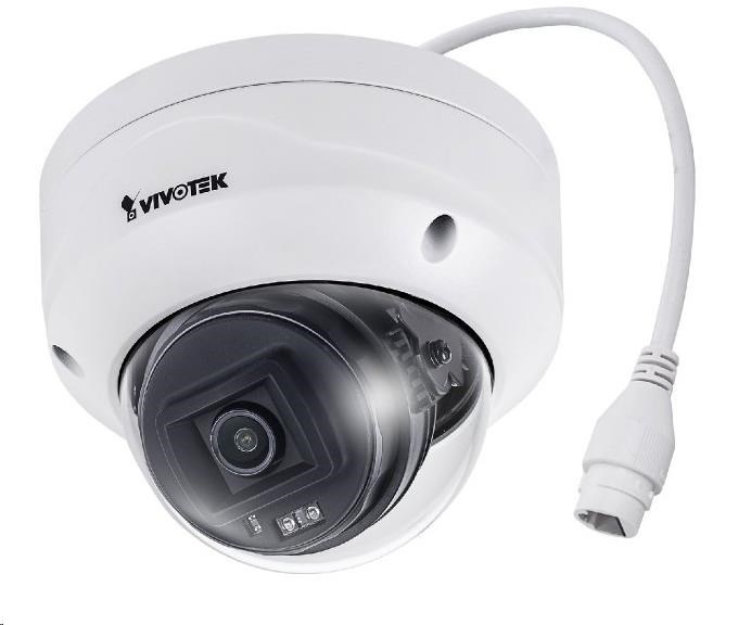 Vivotek FD9360-HF3,  2Mpix,  30sn/ s,  H.265,  zv. 3.6 mm (81°),  PoE,  IR-Cut,  Smart IR,  WDR 120 dB,  MicroSDXC,  antivandal,  I0 