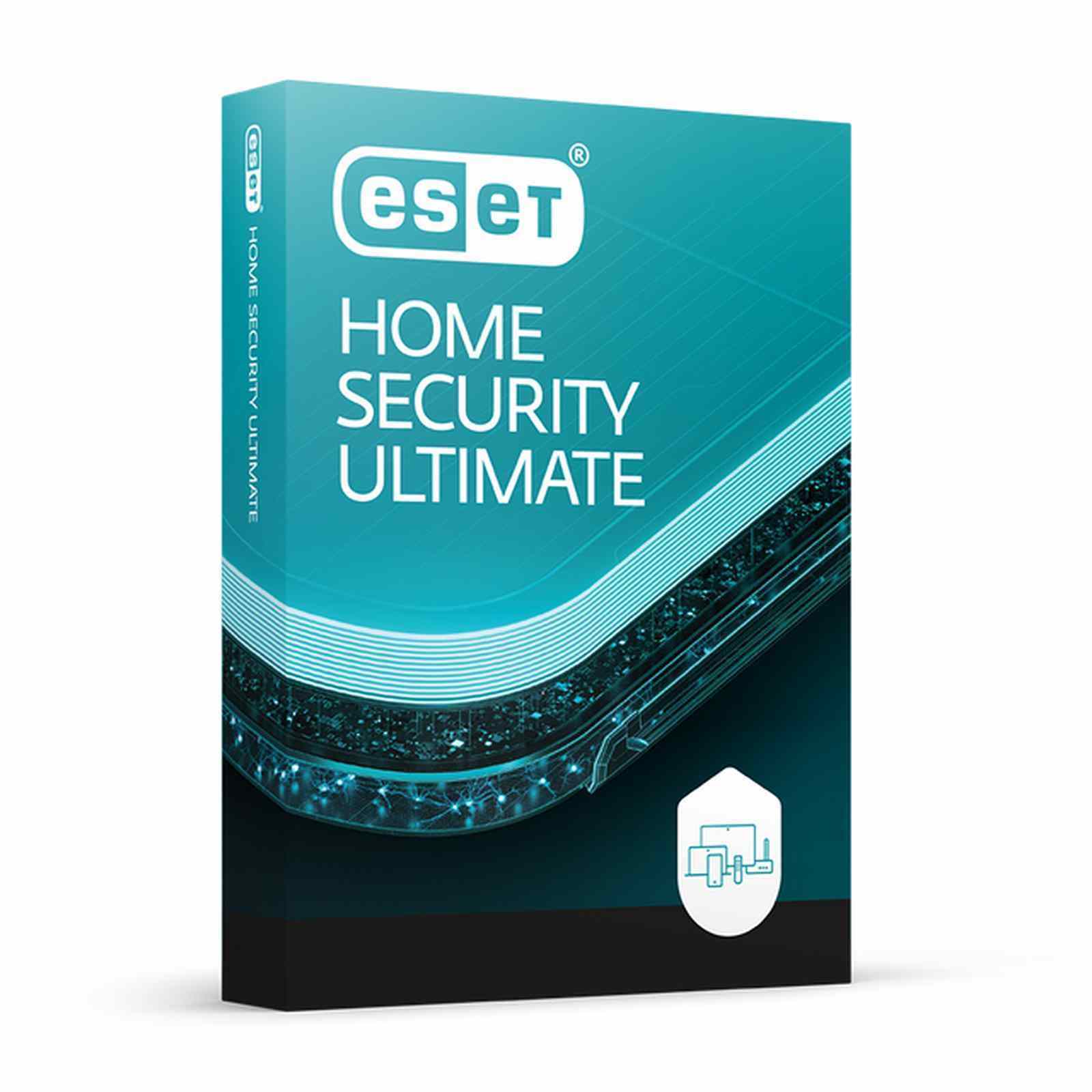 ESET HOME SECURITY Ultimate pre  9 zariadenia,  predĺženie i nová licencia na 3 roky0 