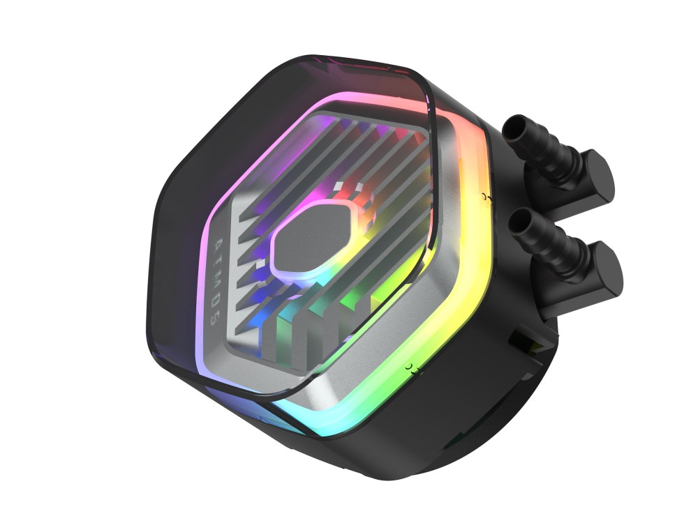 Cooler Master vodní chladič MasterLiquid 360 Atmos ARGB,  3x120mm,  LGA1851,  AM5,  černá6 
