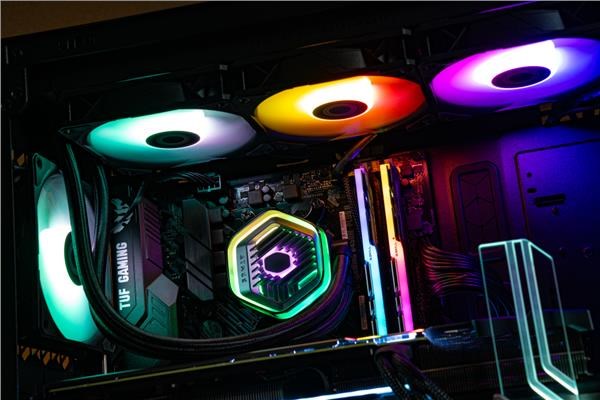Cooler Master vodní chladič MasterLiquid 360 Atmos ARGB,  3x120mm,  LGA1851,  AM5,  černá8 
