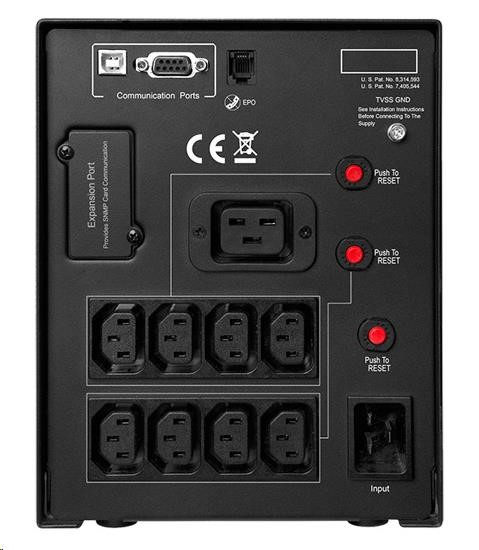 CyberPower Professional Tower LCD UPS 2200VA/ 1980W3 