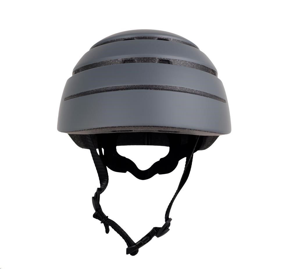 ACER Foldable Helmet (skládací helma),  šedá se zeleným reflexním pruhem vzadu,  velikost L (60-63 cm),  375 gr4 