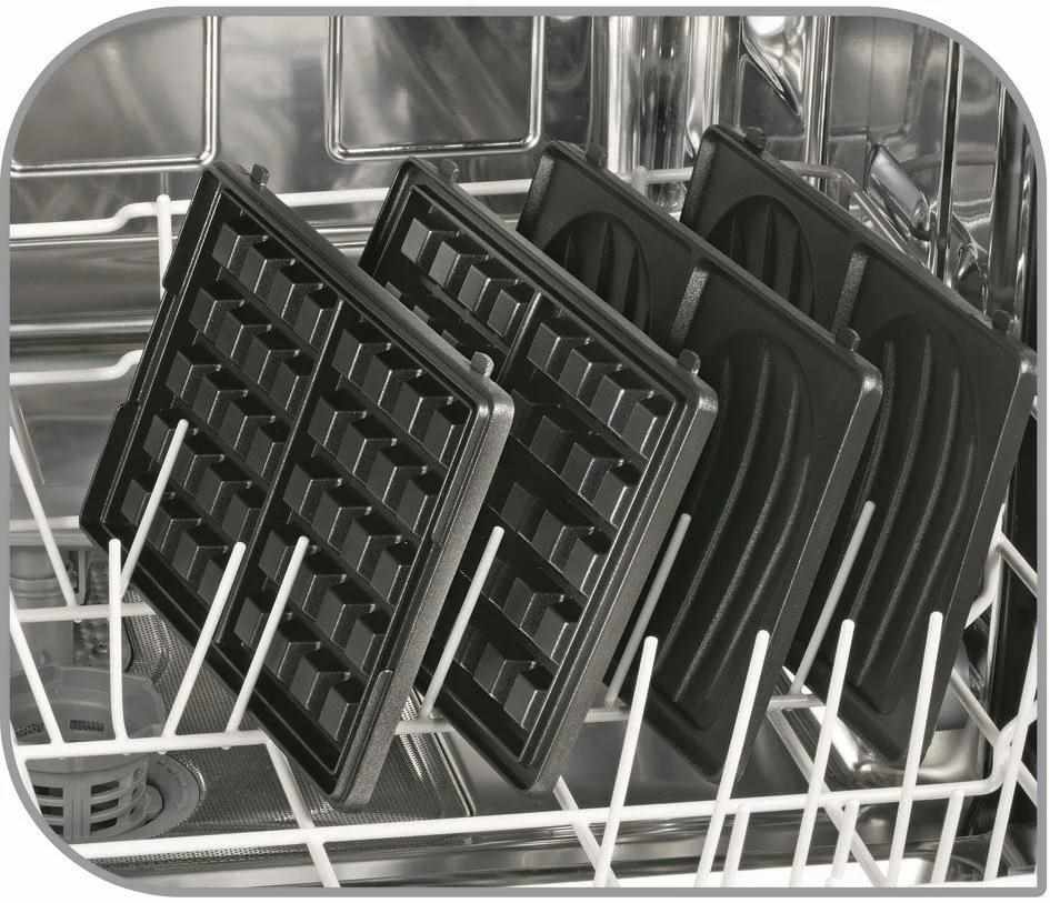 TEFAL SW854D16 Snack Collection 4v1 toustovač,  700 W,  vyměnitelné plotny,  indikátor připravenosti5 