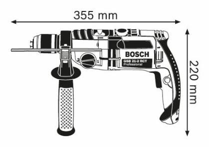 Bosch GSB 21-2 RCT,  Professional1 