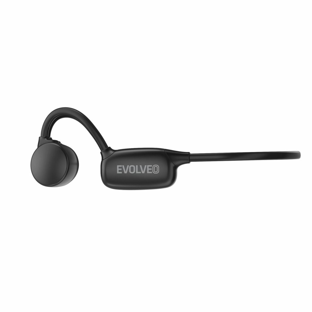 EVOLVEO BoneSwim Pro MP3 32GB,  bezdrátová sluchátka na lícní kosti,  černé1 