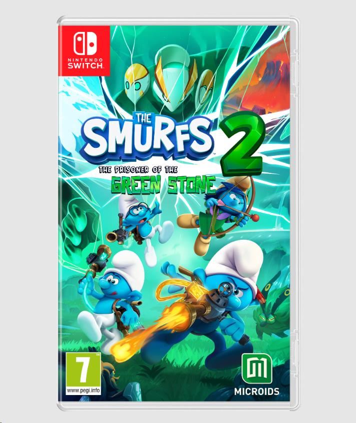 Nintendo Switch hra The Smurfs 2 - The Prisoner of the Green Stone0 