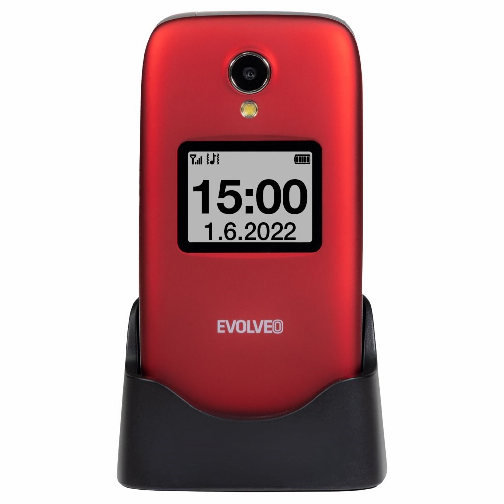 EVOLVEO EasyPhone FS,  vyklápěcí mobilní telefon 2.8