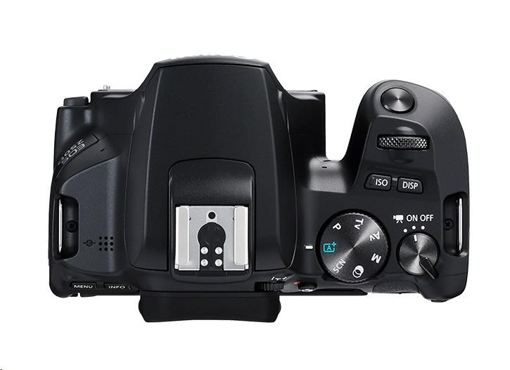 Canon EOS 250D zrcadlovka + EF-S 18-55mm f/ 3.5-5.6 III + CB-SB130 + 16GB - pošk.obal1 