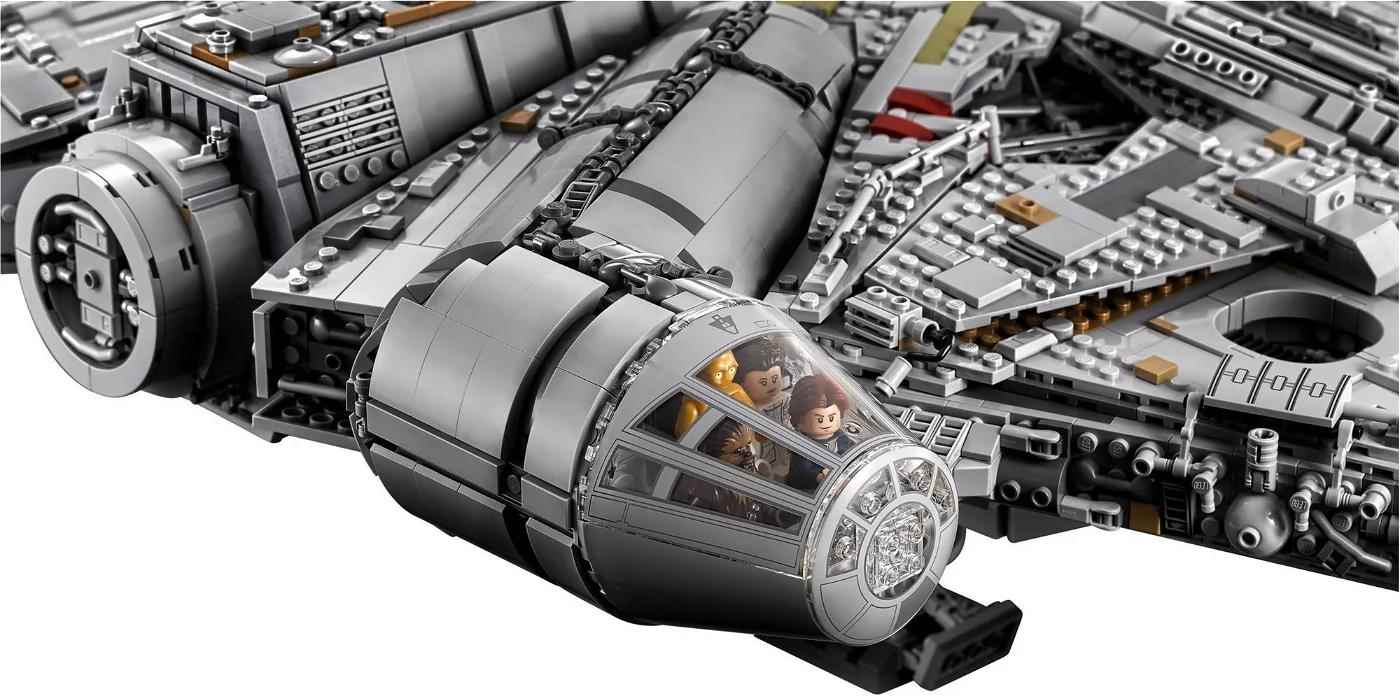 LEGO Star Wars 75192 Millennium Falcon, stavebnice, 7541 dílků, 20174 