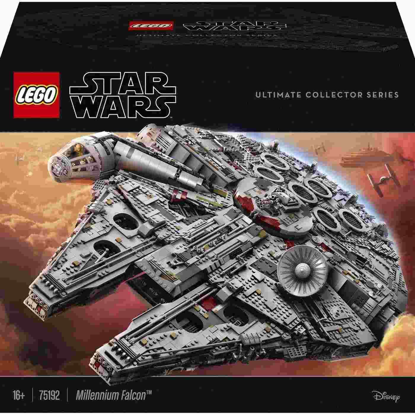 LEGO Star Wars 75192 Millennium Falcon, stavebnice, 7541 dílků, 20173 