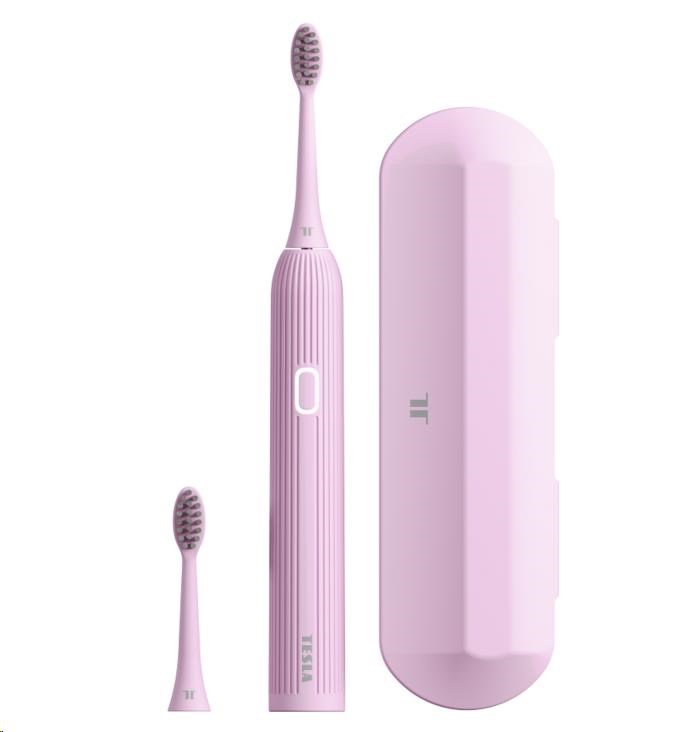 BAZAR - Tesla Smart Toothbrush Sonic TS200 Deluxe Pink - rozbaleno, vystaveno1 