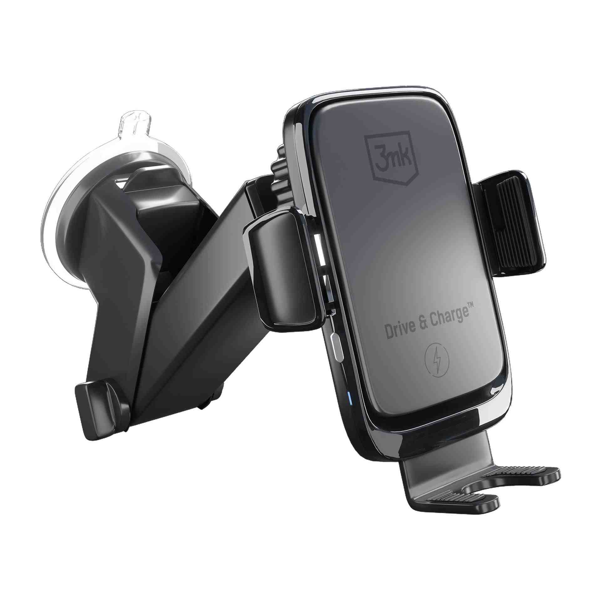 3mk držák do auta Drive & Charge,  15W bezdrátové nabíjení2 