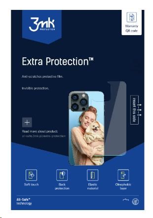 3mk All-Safe - AIO Extra Protection Phone Dry & Wet fitting,  lesklá - 1 ks (krycí fólie potisku)0 