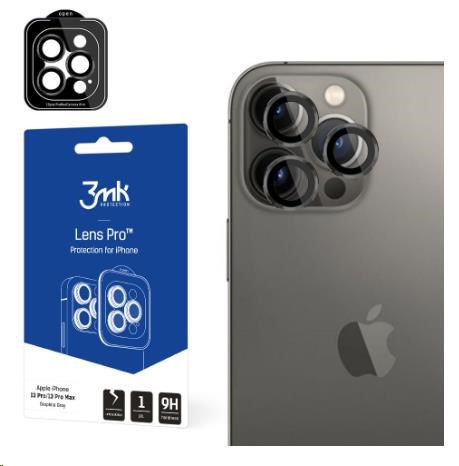 3mk Lens Protection Pro pro Apple iPhone 13 Pro /  iPhone 13 Pro Max,  Graphite Gray0 