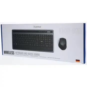 Hama set bezdrôtovej multimediálnej klávesnice a myši KMW-600, antracitová/čierna7 