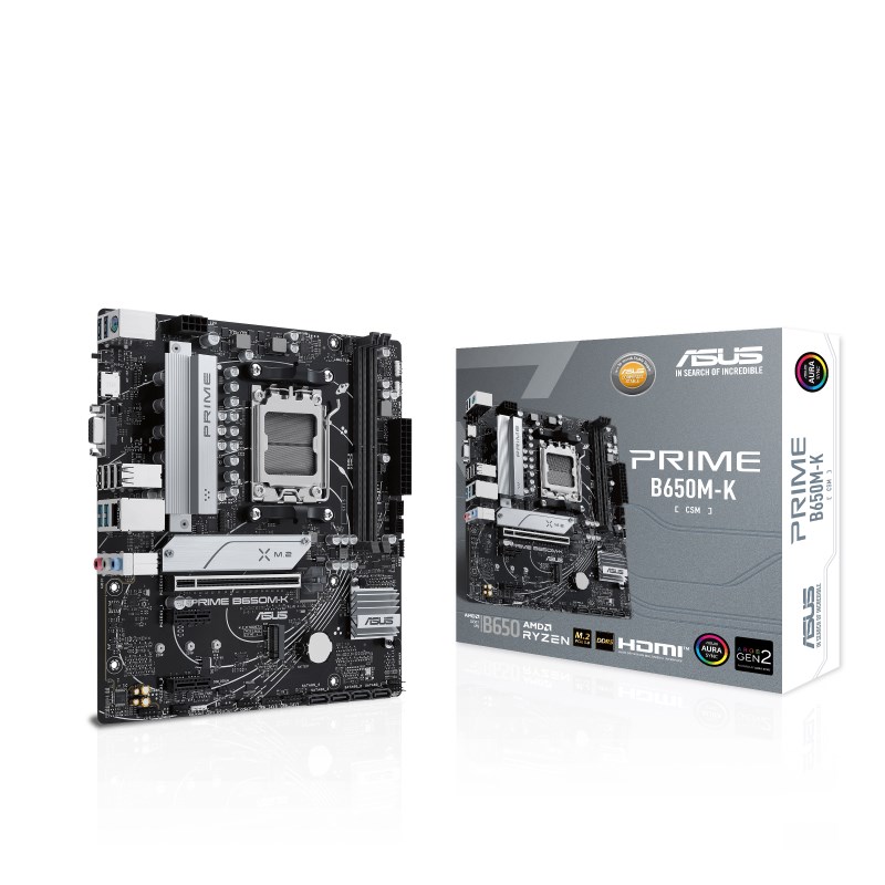 ASUS MB Sc AM5 PRIME B650M-K, AMD B650, 2xDDR5, 1xVGA, 1xHDMI, mATX0 