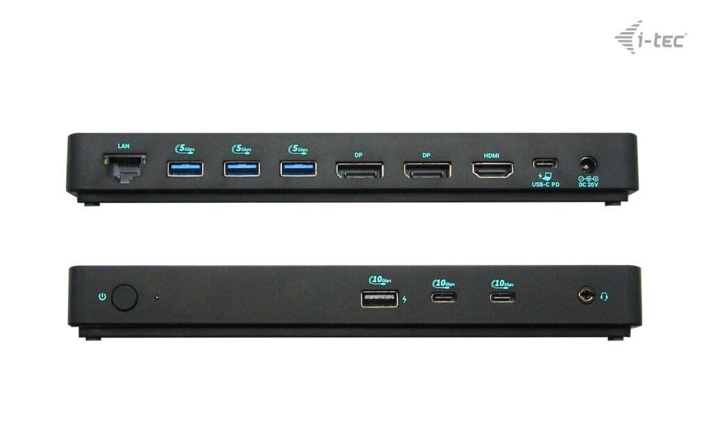 i-tec USB-C Triple 4K Display Docking Station Gen2 Pro, PD 100W7 