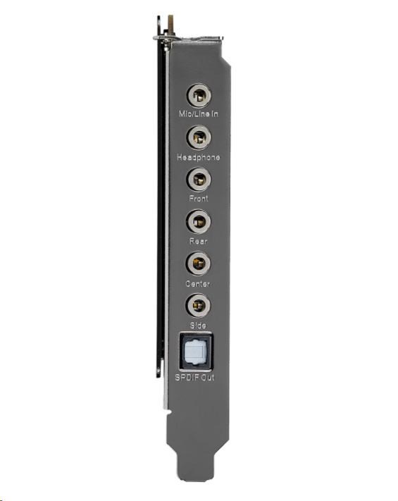 ASUS zvuková karta Xonar AE,  sound card - PCI Express4 