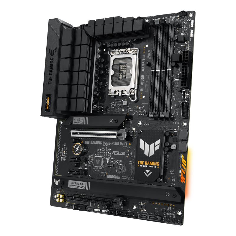 ASUS MB Sc LGA1700 TUF GAMING B760-PLUS WIFI,  Intel B760,  4xDDR5,  1xDP,  1xHDMI,  WI-FI1 