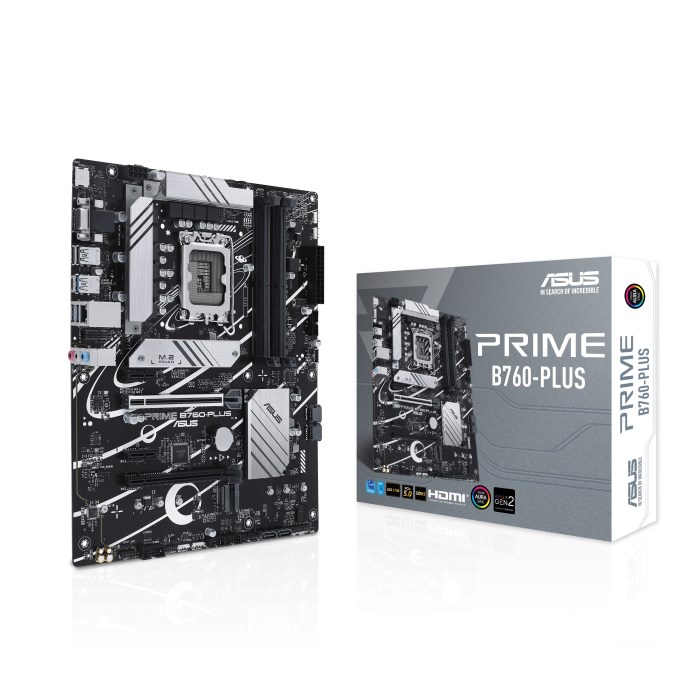 ASUS MB Sc LGA1700 PRIME B760-PLUS,  Intel B760,  4xDDR5,  1xDP,  1xHDMI,  1xVGA,  ATX0 