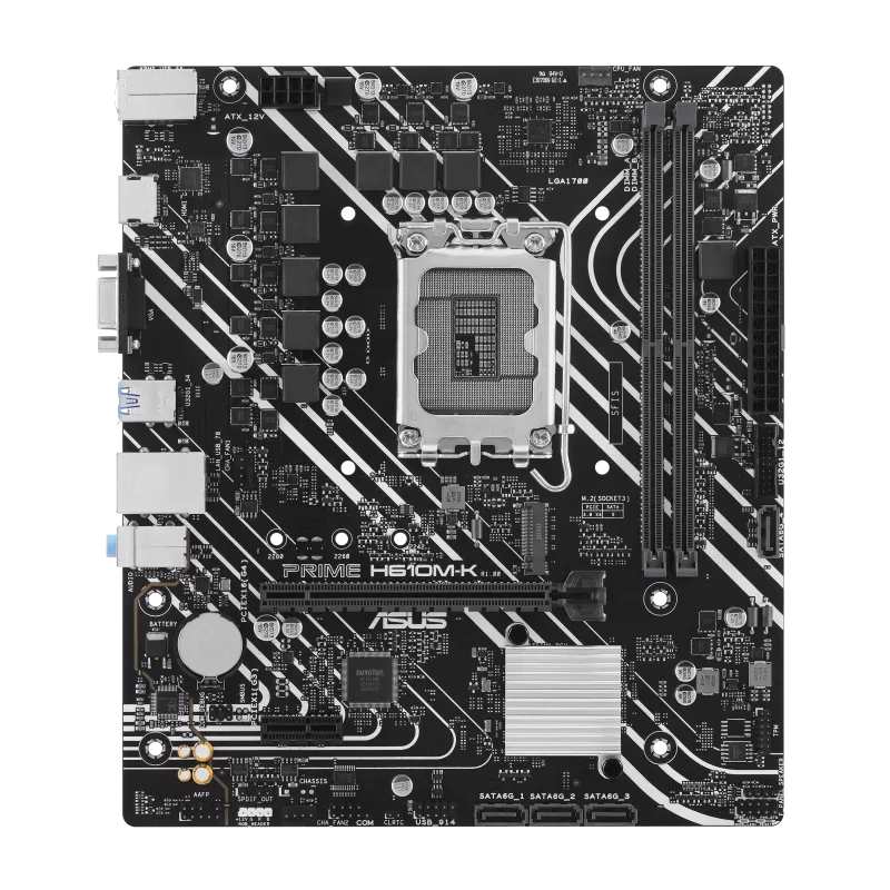 ASUS MB Sc LGA1700 PRIME H610M-K DDR5,  Intel H610,  2xDDR5,  1xHDMI,  1xVGA,  mATX4 