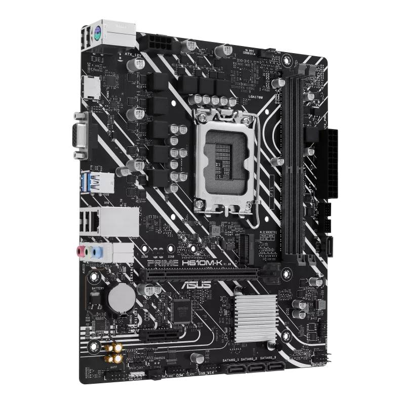 ASUS MB Sc LGA1700 PRIME H610M-K DDR5,  Intel H610,  2xDDR5,  1xHDMI,  1xVGA,  mATX0 