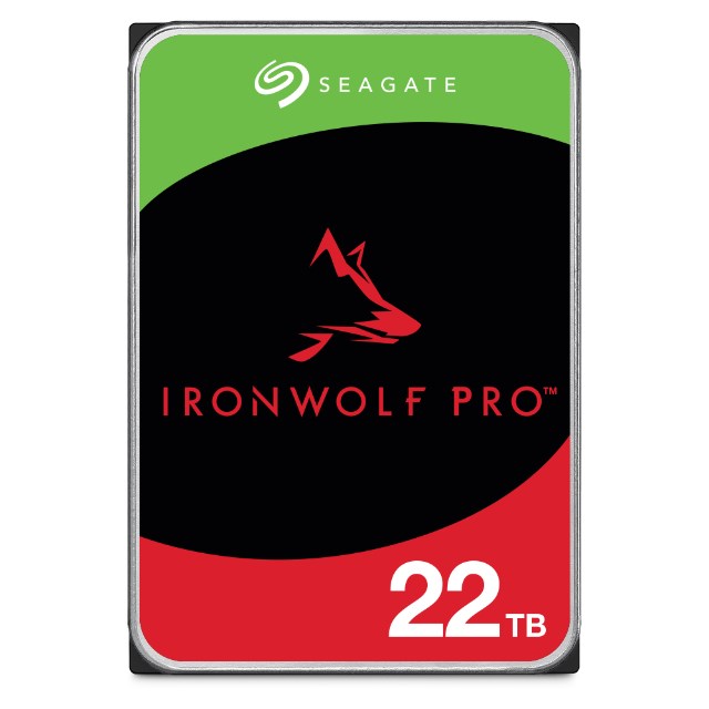 SEAGATE HDD 22TB IRONWOLF PRO (NAS),  3.5