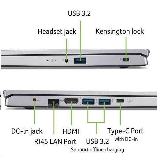 ACER NTB Aspire 3 (A315-59-57PL) - i5-1235U,  15, 6