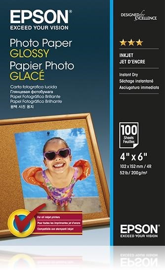 Papier EPSON Photo Glossy 10x15cm 100 listov0 