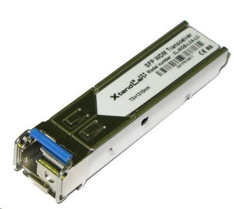 Optický SFP modul SM (1310nm/ 1550nm),  WDM,  1, 25 Gb/ s,  LC,  20km (HP kompatibilní)0 