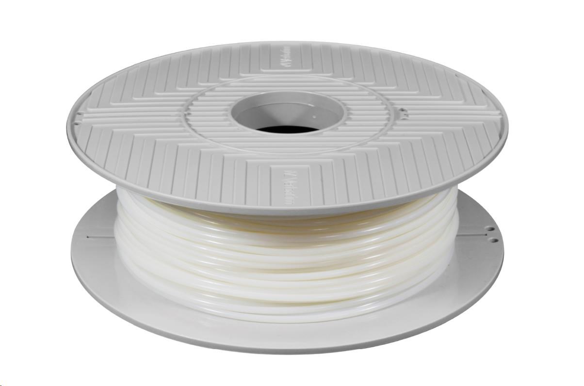 VERBATIM Filament pre 3D tlačiarne PRIMALLOY 2.85mm,  72m,  500g biela1 
